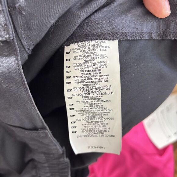 5.11 Tactical Pants Womens Sz 16 Taclite Pro Ripstop Charcoal Cargo Lightweight - Picture 5 of 6